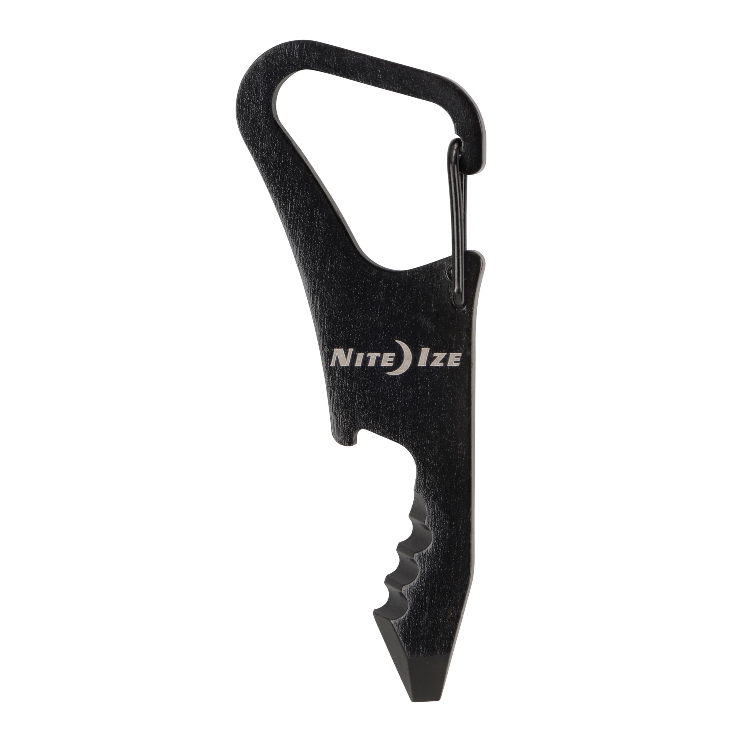 Nite Ize DoohicKey ClipKey Multi-Tool Keychain Organizer - Compact Black Key Holder for Everyday Carry (EDC), Outdoor Adventures & Home Use