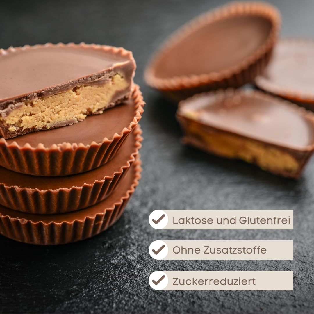 Vegan DIY Peanut Butter Chocolate Cups Kit - Homemade Vegan Chocolates with Toppings for Christmas, Birthday Gifts & Baking Fun | Perfect for Holiday Treats, Party Favors & DIY Dessert Making