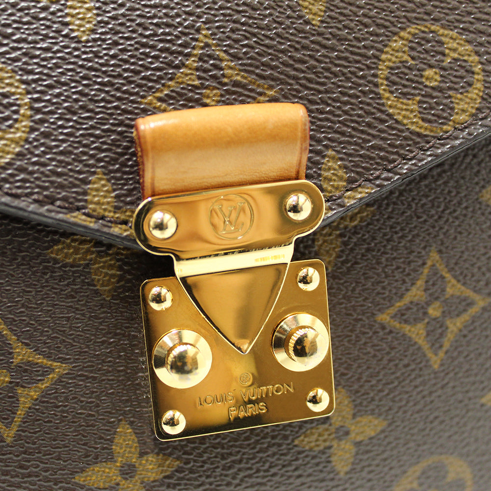 Authentic Louis Vuitton Monogram Metis Pochette Crossbody Bag - Luxury Designer Shoulder Purse for Women, Perfect for Work, Travel & Everyday Use