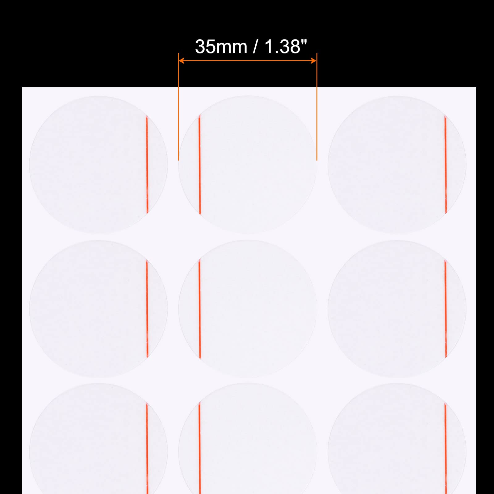 HARFINGTON Watch Back Cover Protective Film - PE Round Screen Protector for Smartwatch, Fitness Tracker & Activity Monitor - Scratch-Resistant, Bubble-Free, Easy Installation for Daily Wear & Workout Protection