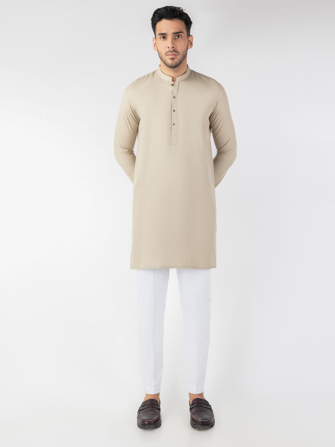 Stylish Blended Sage Green Kurta for Women - Comfortable Cotton Ethnic Wear - Perfect for Festivals, Parties & Casual Outings