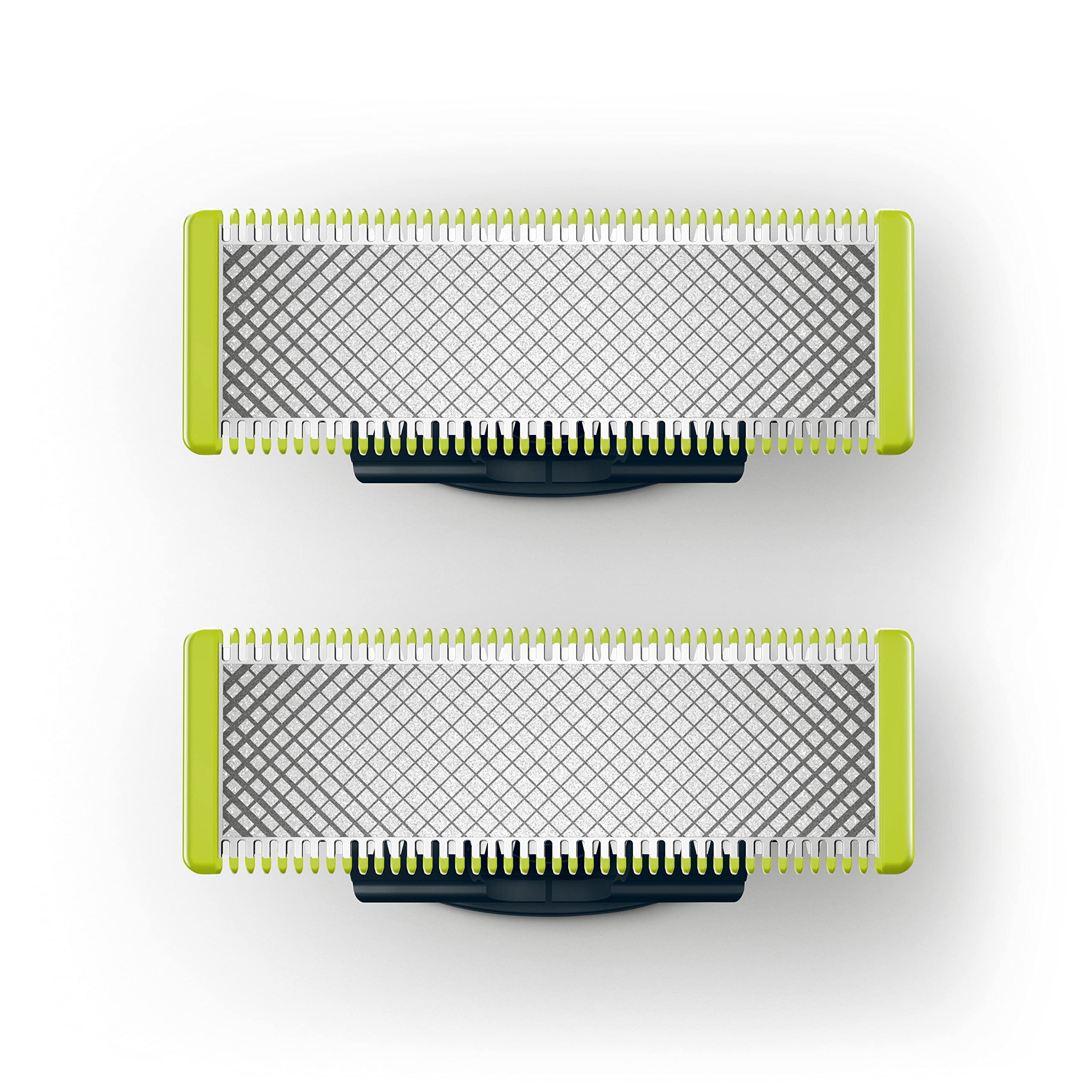 Philips OneBlade 2 Stainless Steel Replacement Blades - Compatible with All OneBlade Trimmers (QP220/50) - Precision Facial Hair, Beard & Body Grooming Blades for Men - Perfect for Travel, Daily Shaving & Personal Care Routine