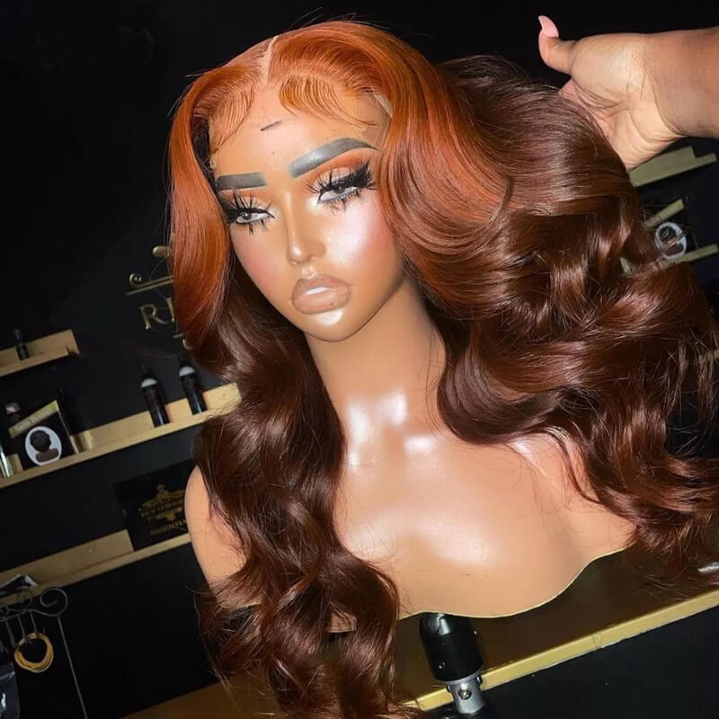 Ombre Ginger Brown Body Wave