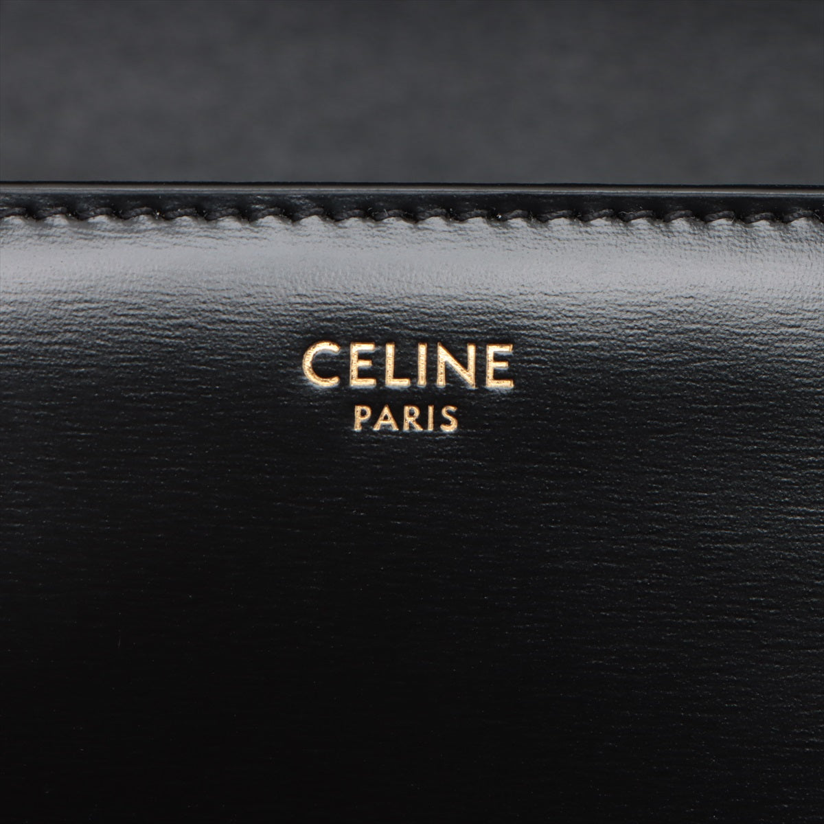 CELINE Teen Triomphe Leather Shoulder Bag Black | Luxury Crossbody Purse for Women | Perfect for Date Night, Office & Travel