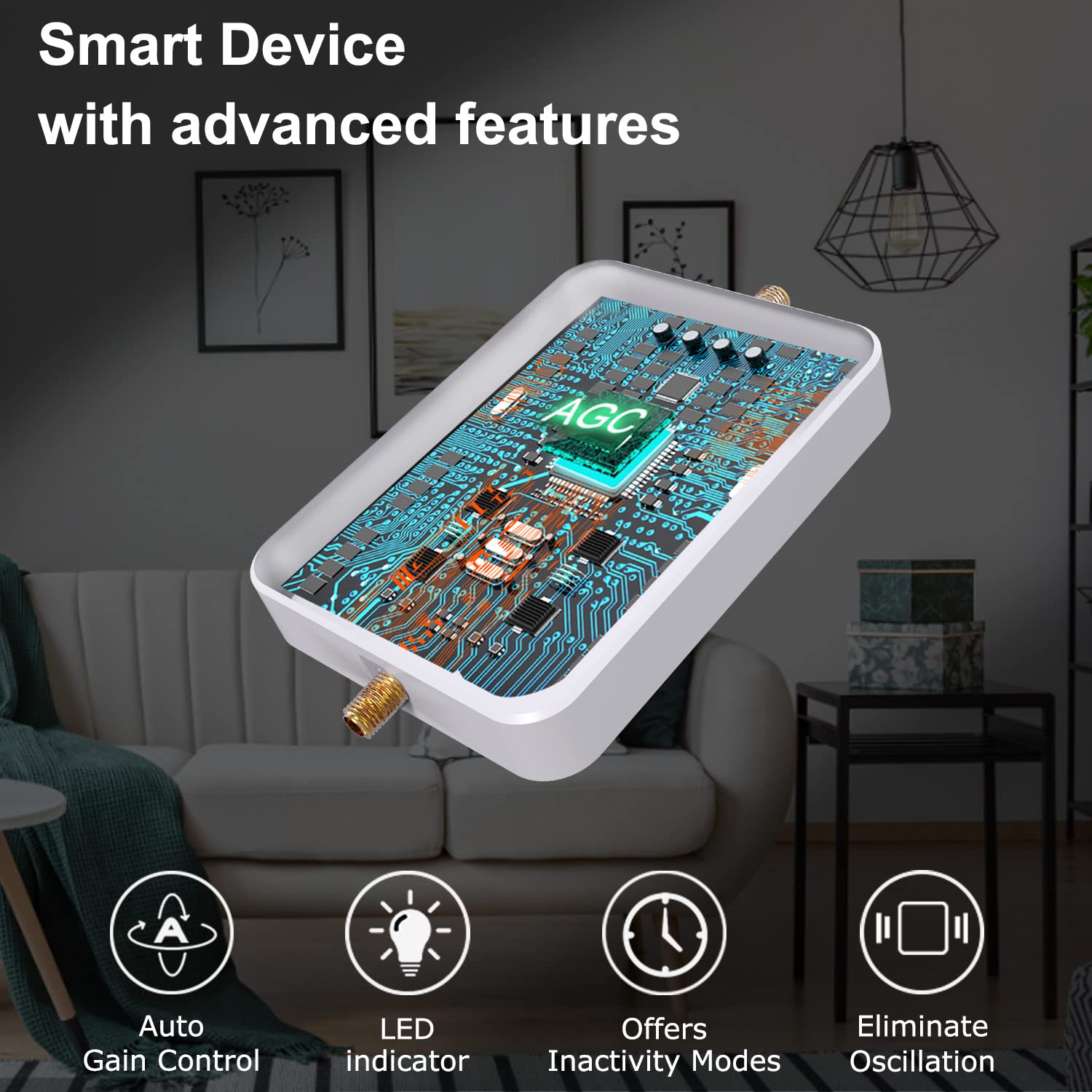 Verizon Cell Phone Signal Booster Extender - 5G 4G LTE Band 13 Cellular Repeater for Home & Office | Improve Weak Signal for Calls, Streaming & Internet