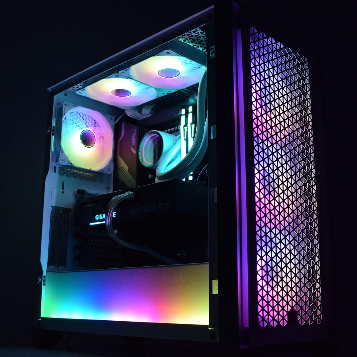 Ginger6 Gaming PC Desktop 14ZH1R-8PX - Intel Core i7 14700KF Processor, AMD Radeon RX 9070 16GB GPU, 4TB NVMe SSD, 64GB DDR5 RAM, Z790 Motherboard, Wi-Fi 6E, Liquid Cooling, Windows 11 Home - High Performance Gaming & Streaming PC for Esports, VR & 4K Content Creation