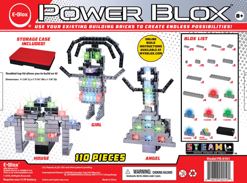 Power Blox™ Advanced Student Set - STEM Learning Kit for Kids | Educational Building Blocks for Science & Engineering Projects | Perfect for Classroom & Homeschool Activities