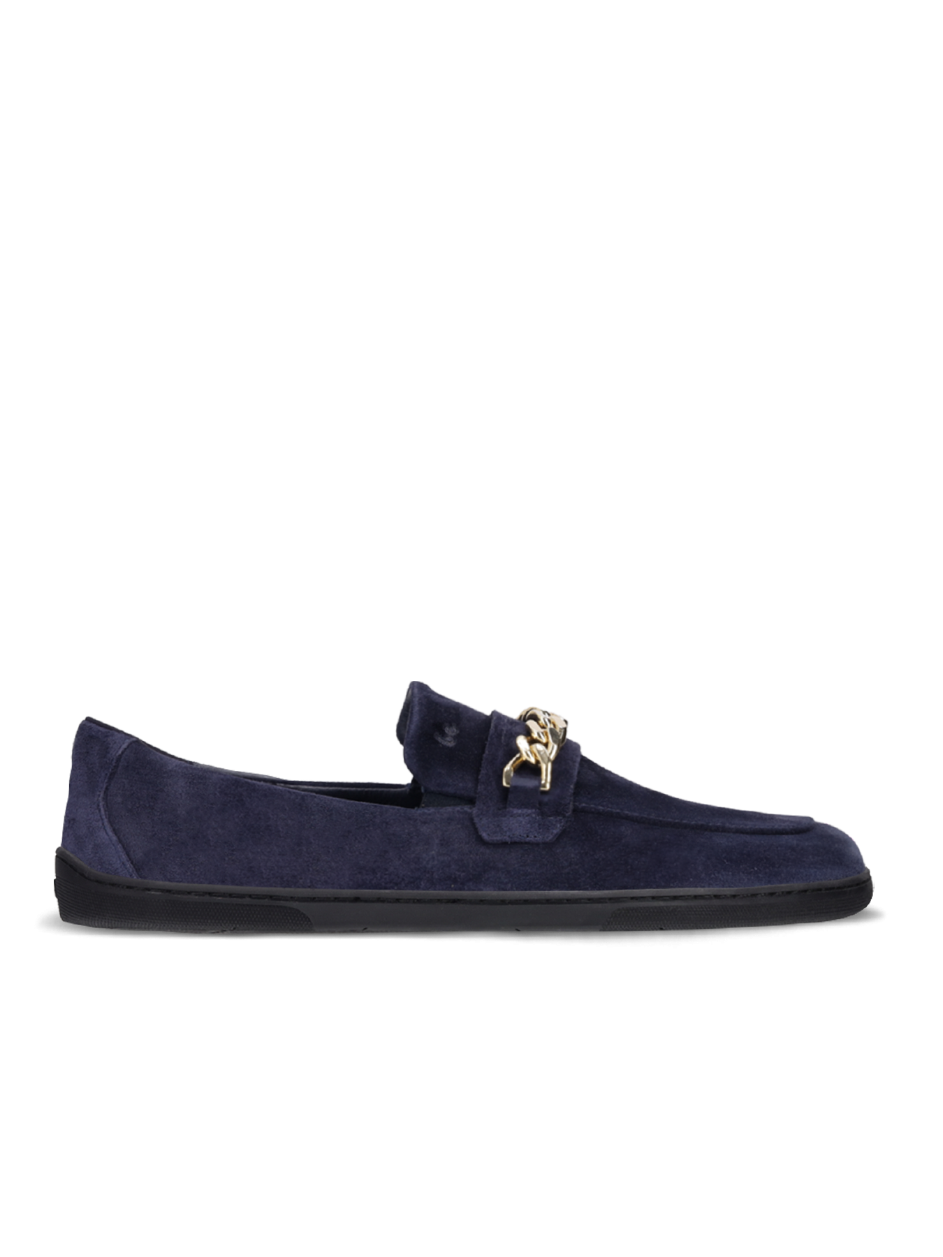 Barefoot Moccasins for Men - Be Lenka Prestage in Navy & Gold | Comfortable Minimalist Shoes for Walking, Travel & Indoor Use