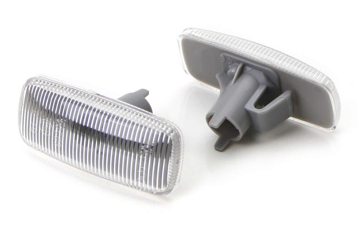 Clear Lens Front Fender Signal Side Marker Lamp Housing Assembly for Audi A4 A6 - Replacement Turn Signal Light for Improved Visibility & Safety - Perfect for Night Driving & Custom Car Modifications