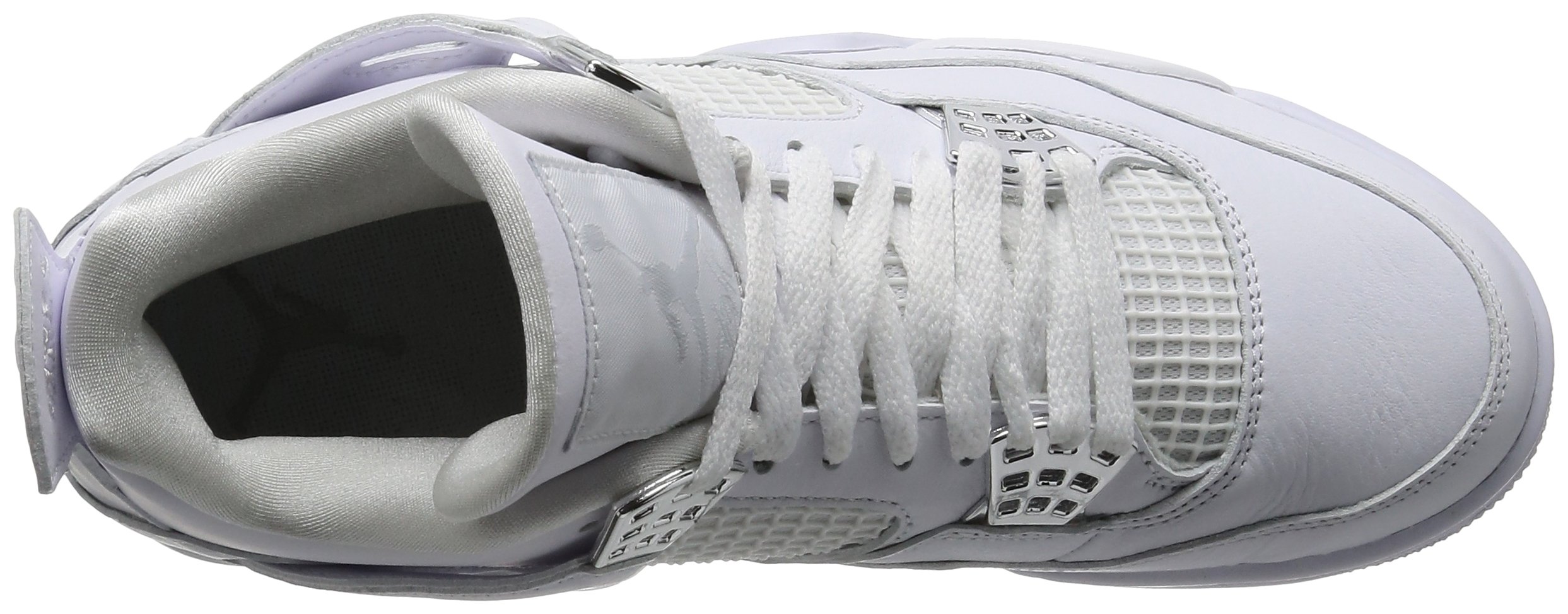Air Jordan 4 Retro Pure Money White Men's Basketball Shoes - Stylish Sneakers for Casual Wear, Sports & Street Fashion