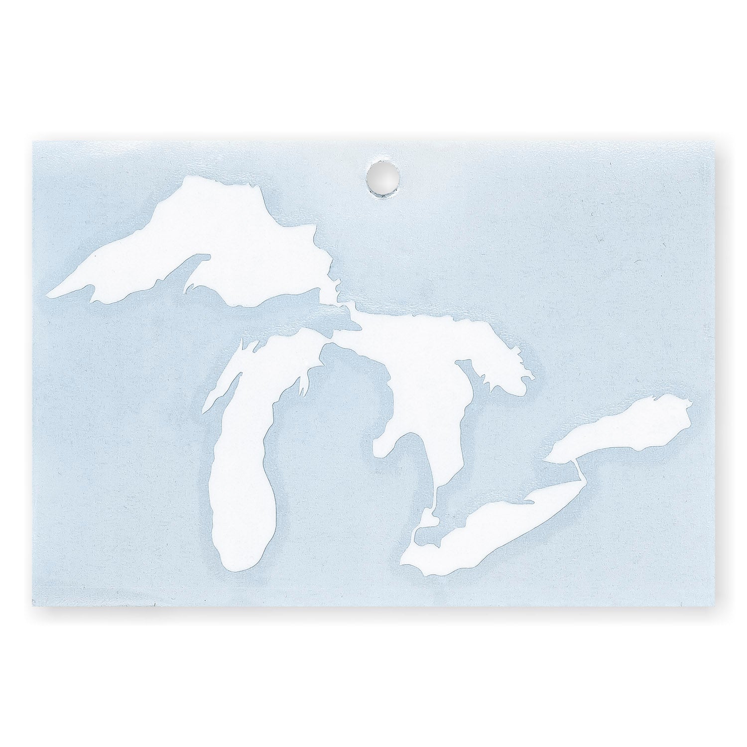 Great Lakes Silhouette Decal - Premium Vinyl Wall Art Sticker for Home, Office & Car Decor - Perfect for Lake Lovers & Travel Enthusiasts