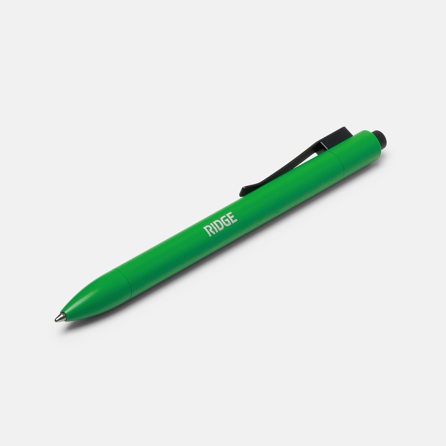 The Ridge Click Pen - Voodoo Green | Premium Titanium EDC Pen for Everyday Carry, Writing & Gifting | Office, School, Travel & Outdoor Use