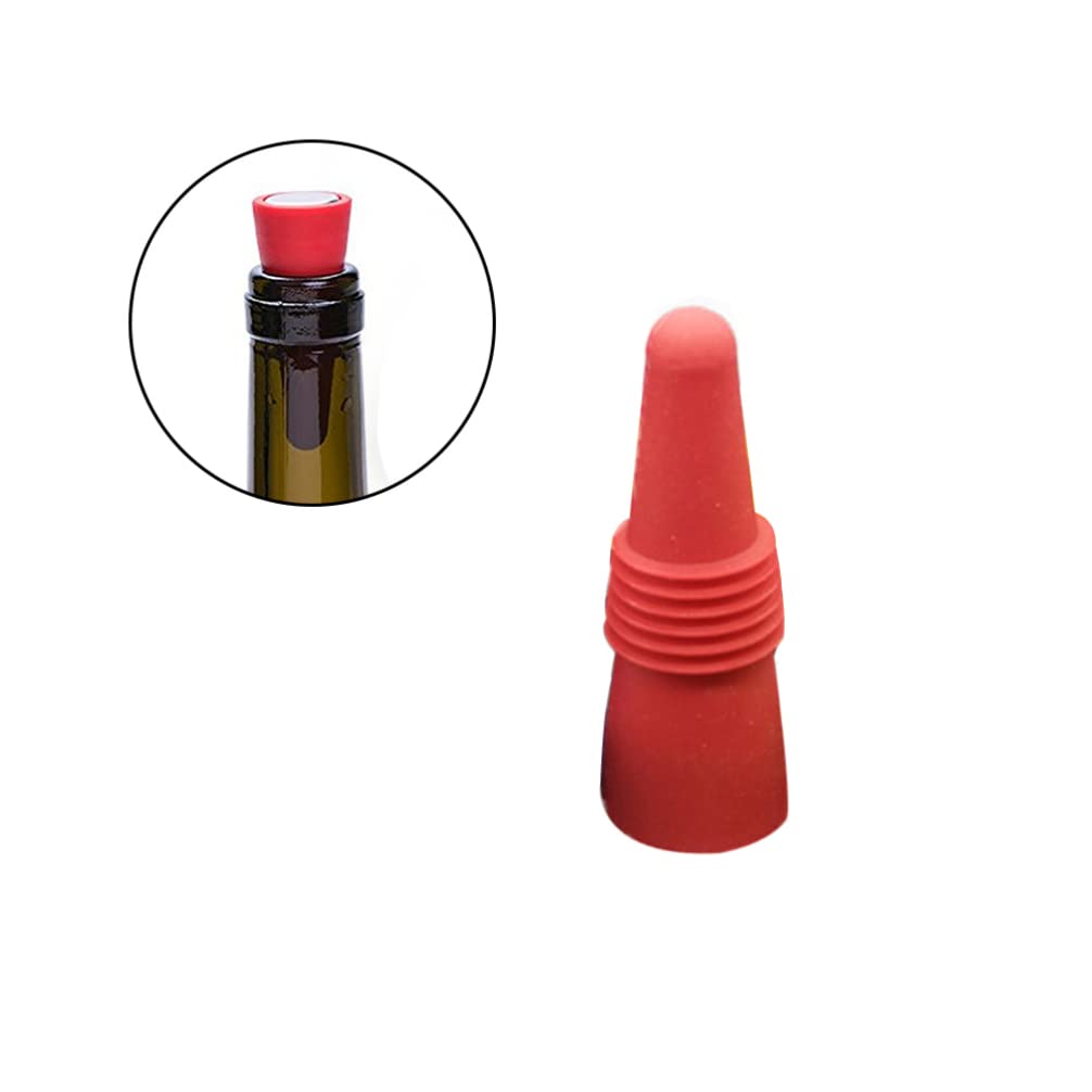 3-Pack Stainless Steel Wine Bottle Stoppers - Reusable Wine Corks & Wine Savers for Red, White, and Sparkling Wines - Perfect for Parties, Picnics, and Home Bars