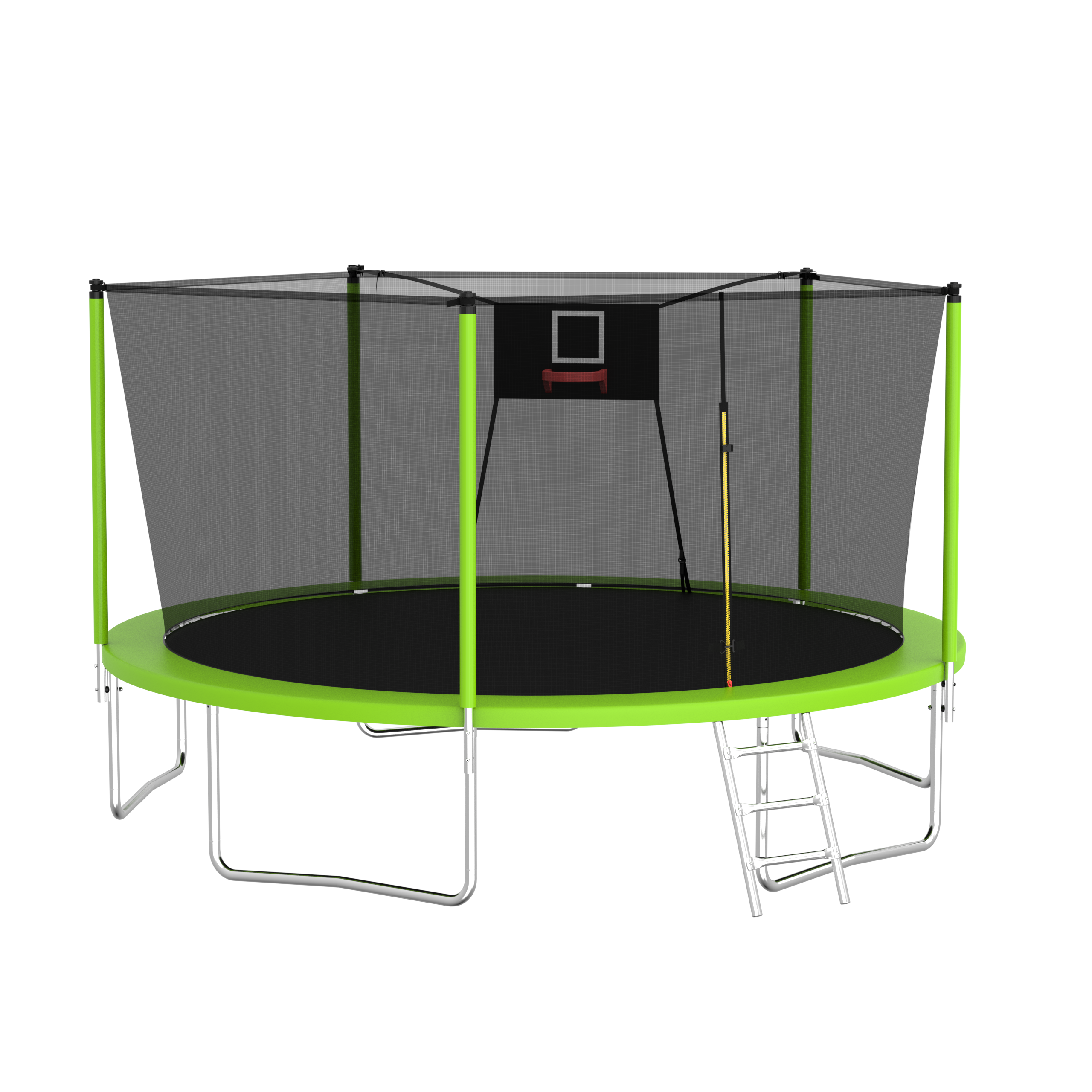 14FT Trampoline with Safety Net for Kids and Adults - Heavy Duty Outdoor Trampoline for Backyard, Garden, and Family Fun - Perfect for Exercise, Recreation, and Outdoor Activities