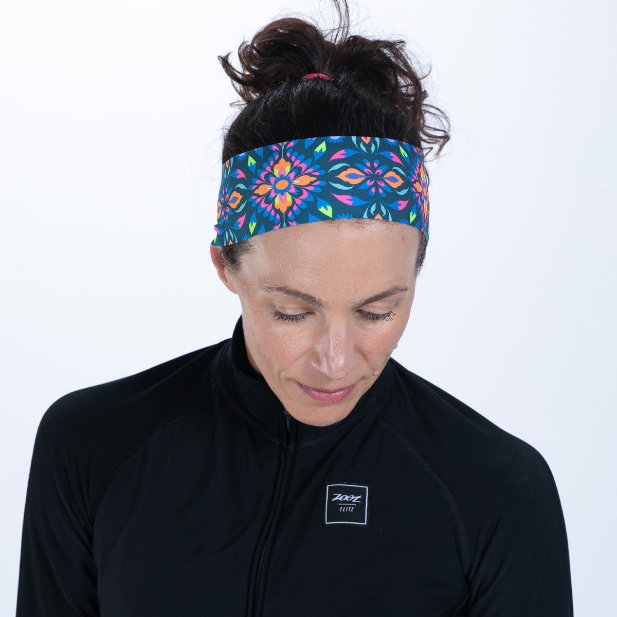Unisex Kaleidoscope Print Headband - Stylish & Comfortable Hair Accessory for Men & Women - Perfect for Workouts, Yoga, Sports & Everyday Fashion