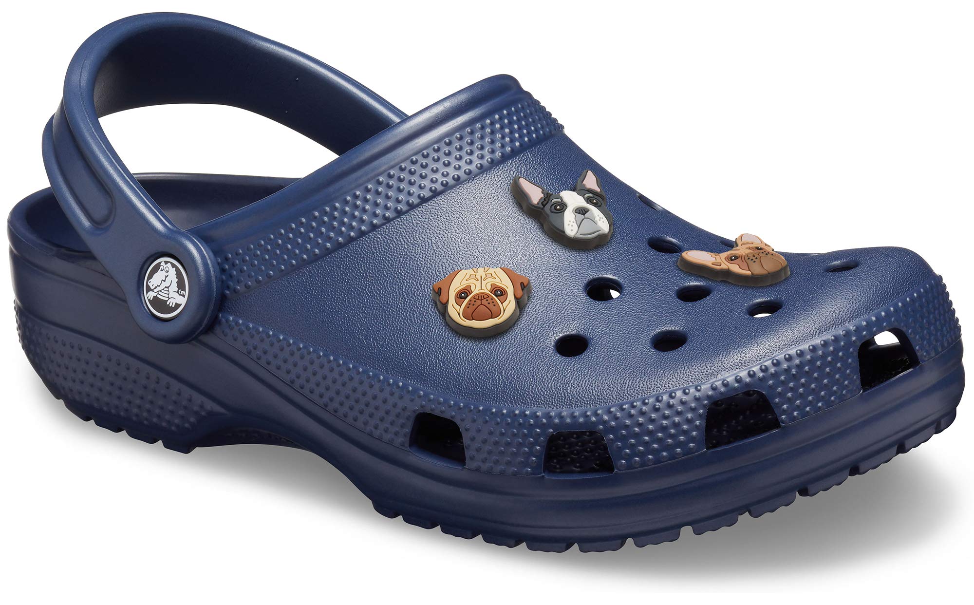 Crocs Classic Clog for Men & Women with 3-Pack Jibbitz Charms - Comfortable Slip-On Shoes for Casual Wear, Gardening & Outdoor Activities