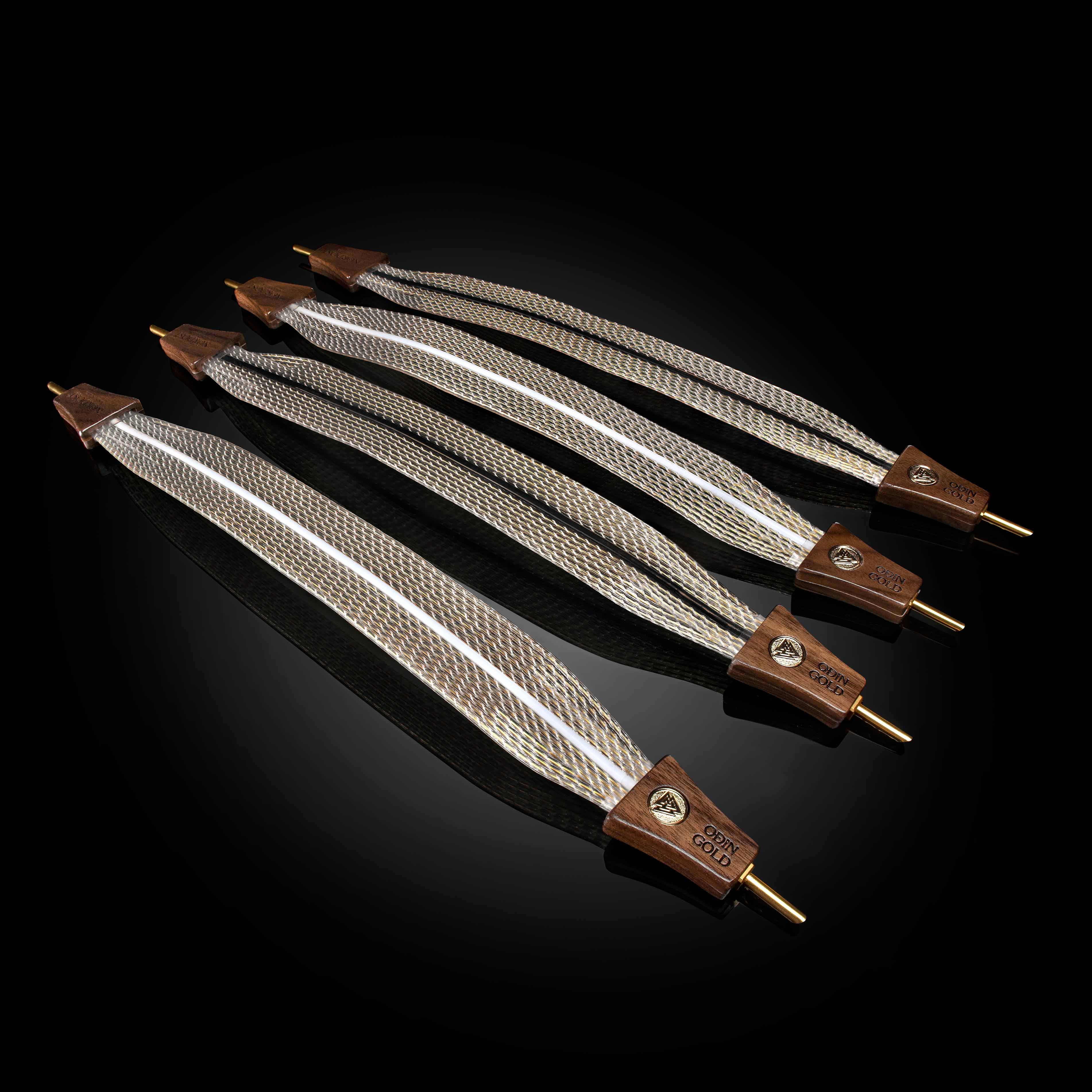 Nordost Odin Gold Bi-Wire Jumpers – Premium Speaker Cable for High-End Audio Systems | Perfect for Home Theater & Audiophile Setups