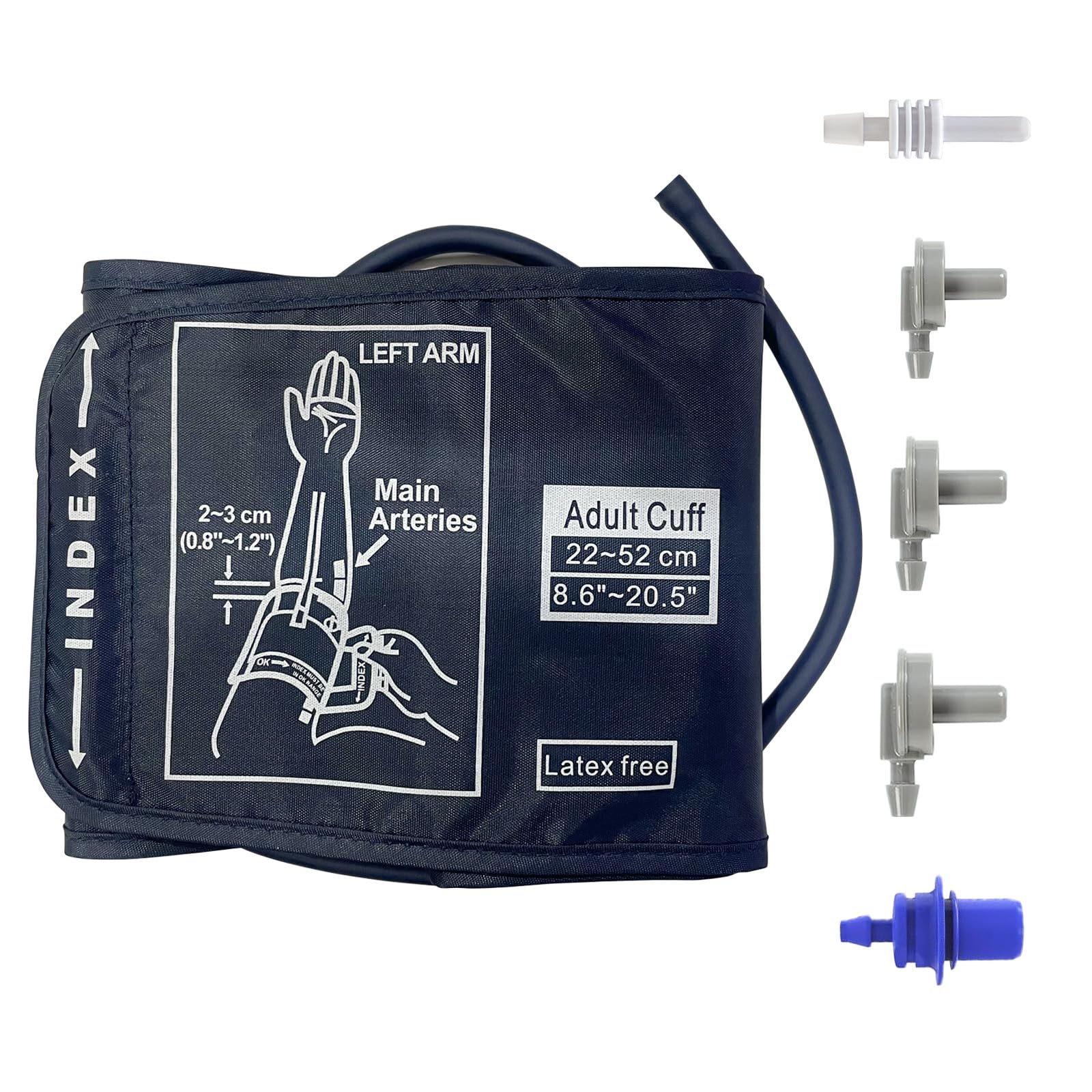 Extra Large Blood Pressure Cuff for Upper Arm 8.6