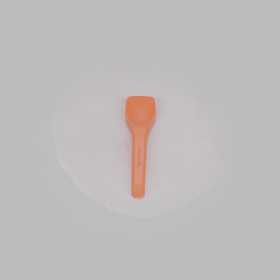 Eco-Friendly Compostable CPLA Plastic Ice Cream Spoons - Heat Resistant, 100-Pack | Perfect for Parties, Dessert Bars & Sustainable Dining