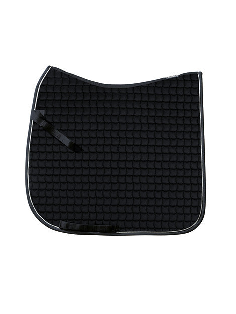 Black with Silver Piping