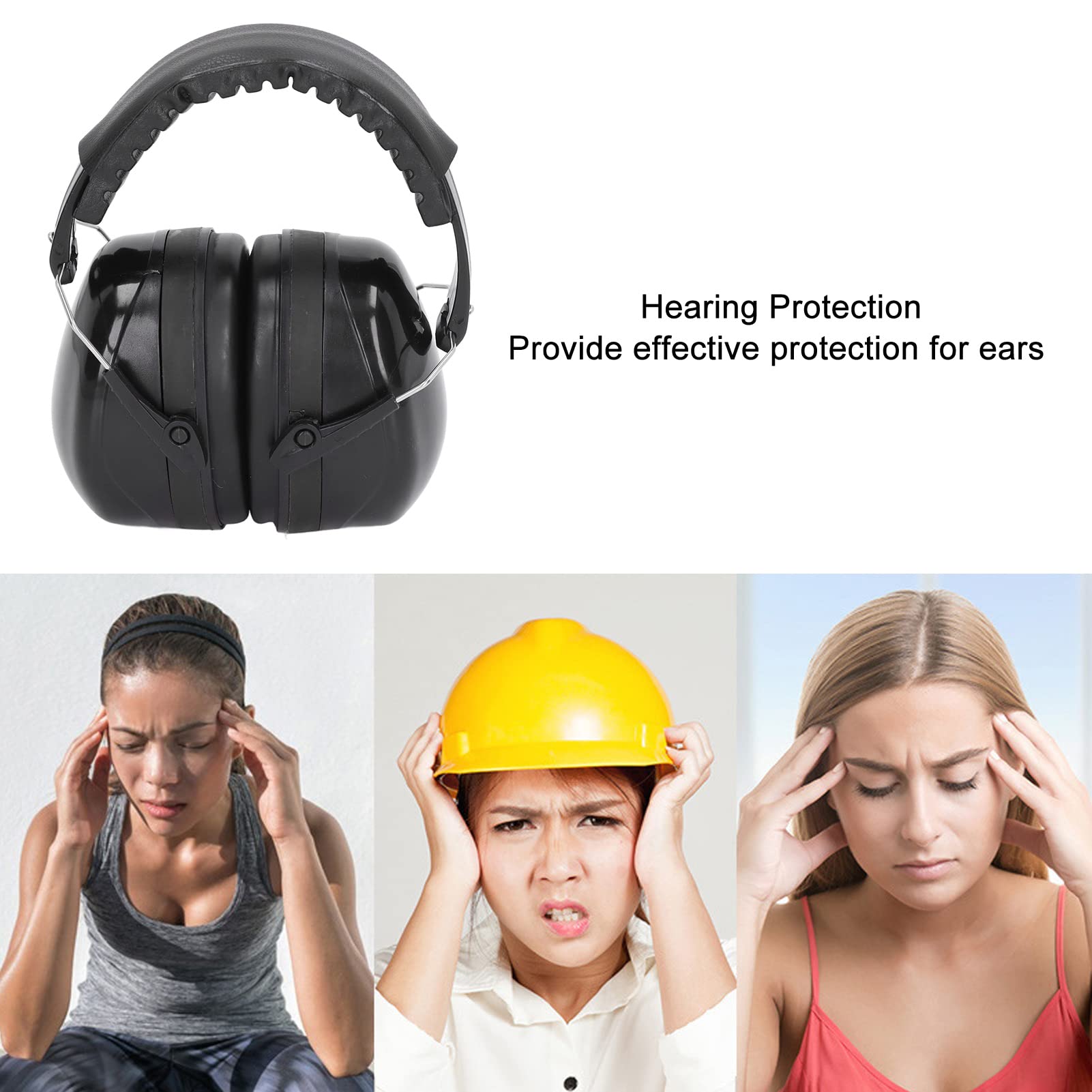 Baby Headphones for Kids - Noise Cancelling Ear Protection for Toddlers & Infants (Black) - Perfect for Airplane Travel, Learning & Quiet Playtime