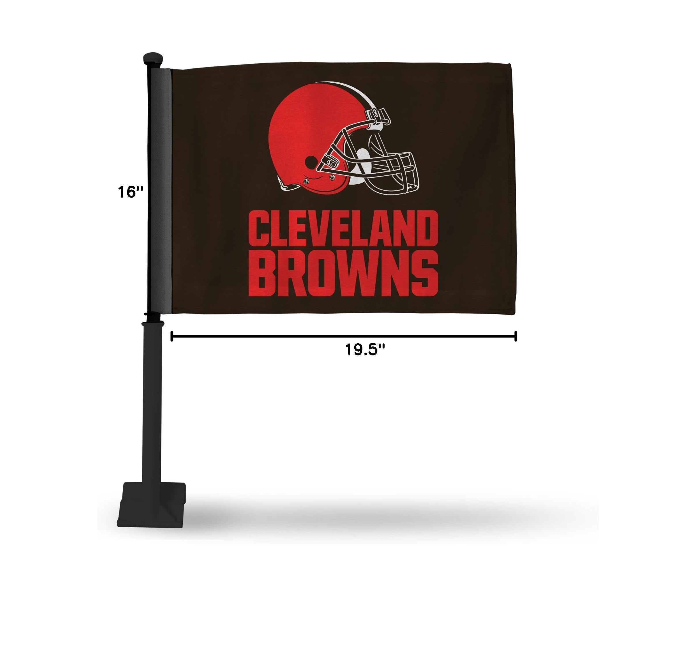 NFL Car Flag Double Sided - Officially Licensed Team Logo - Durable Polyester Car Accessory for Game Day Tailgating, Road Trips, and Showing Team Spirit