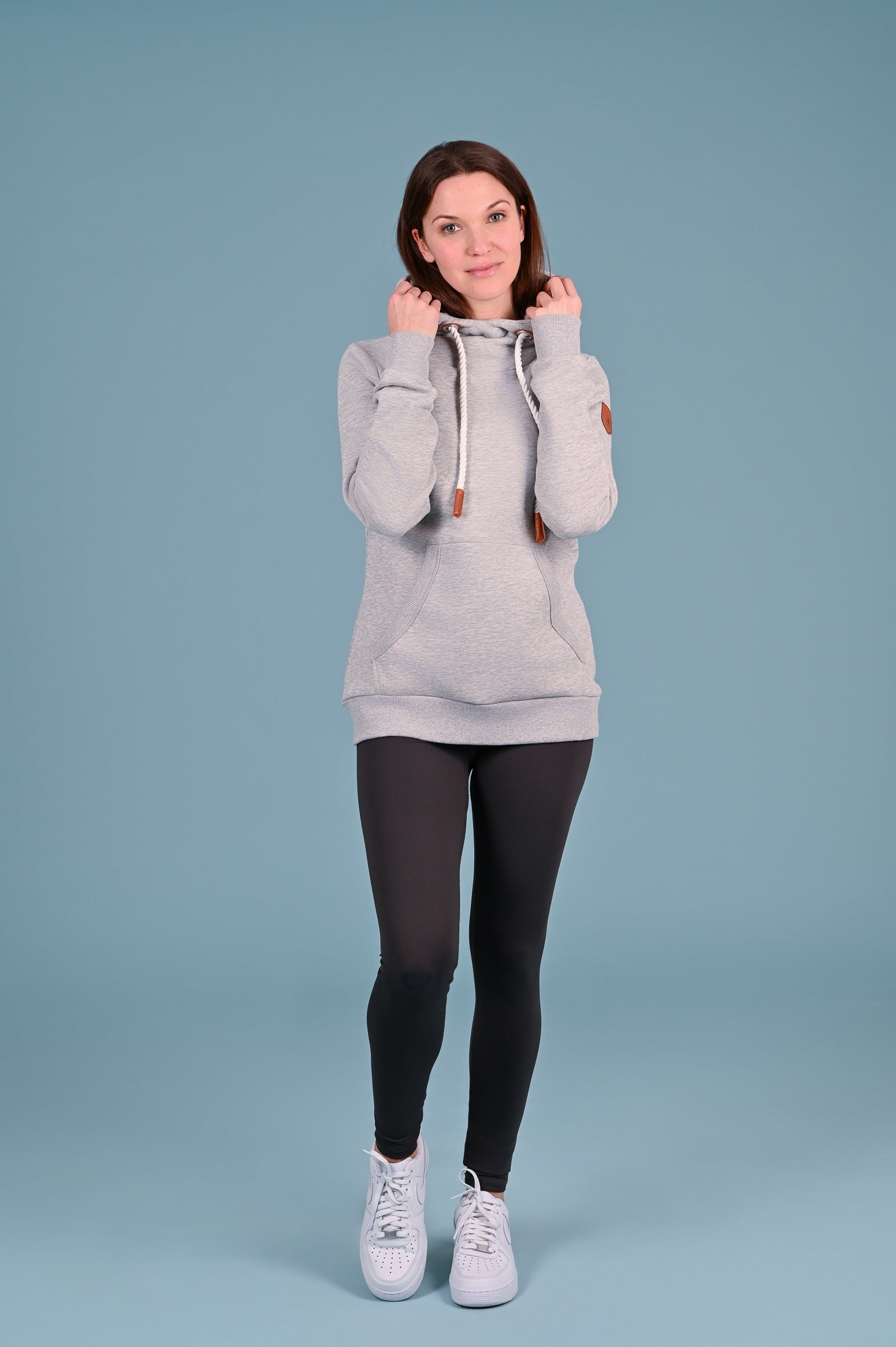 Cassy Light Heather Grey Hoodie - Soft & Comfortable Pullover Sweatshirt for Men & Women | Perfect for Casual Wear, Gym, and Outdoor Activities