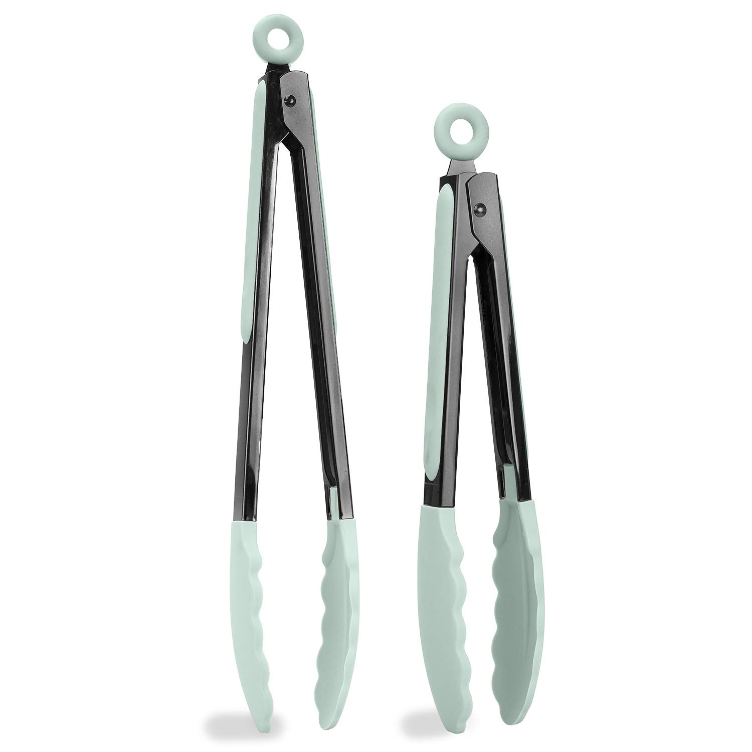 Stainless Steel BBQ Tongs Set (10