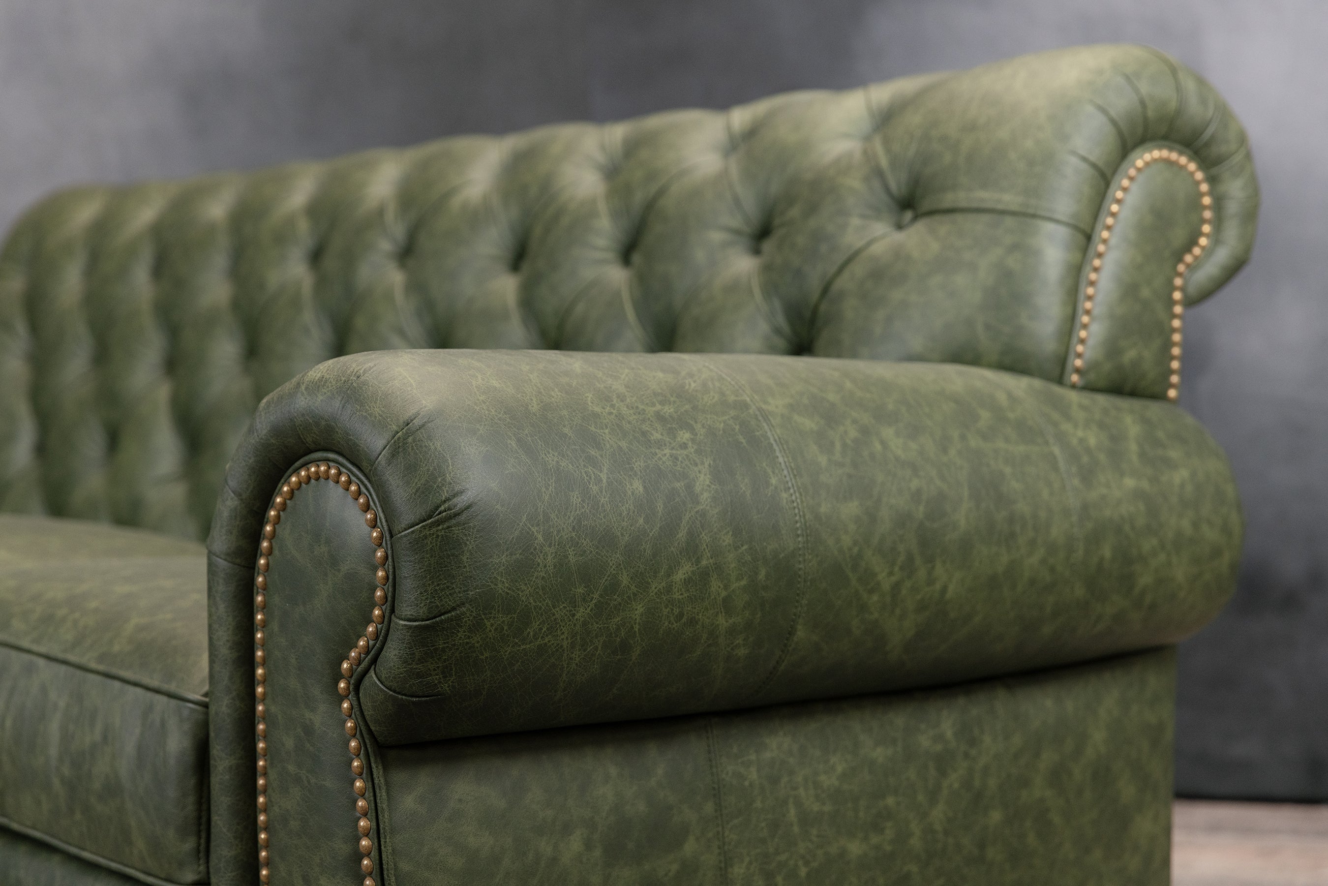 Premium Westminster Genuine Leather Sofa - Luxurious Comfort for Living Room, Lounge & Office - Modern & Durable Furniture for Home Decor