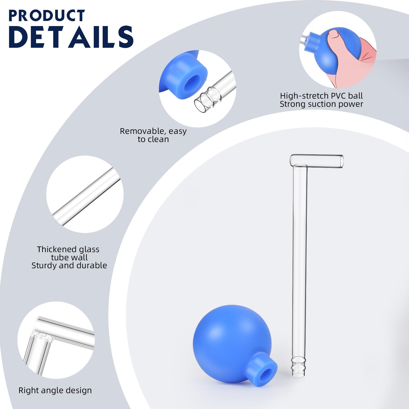 **Tonsil Stone Remover Kit - Manual Vacuum Cleaner for Tonsil Stones, Oral Hygiene & Bad Breath Relief - Blue (1Pc) - Perfect for Home Use & Travel Dental Care**