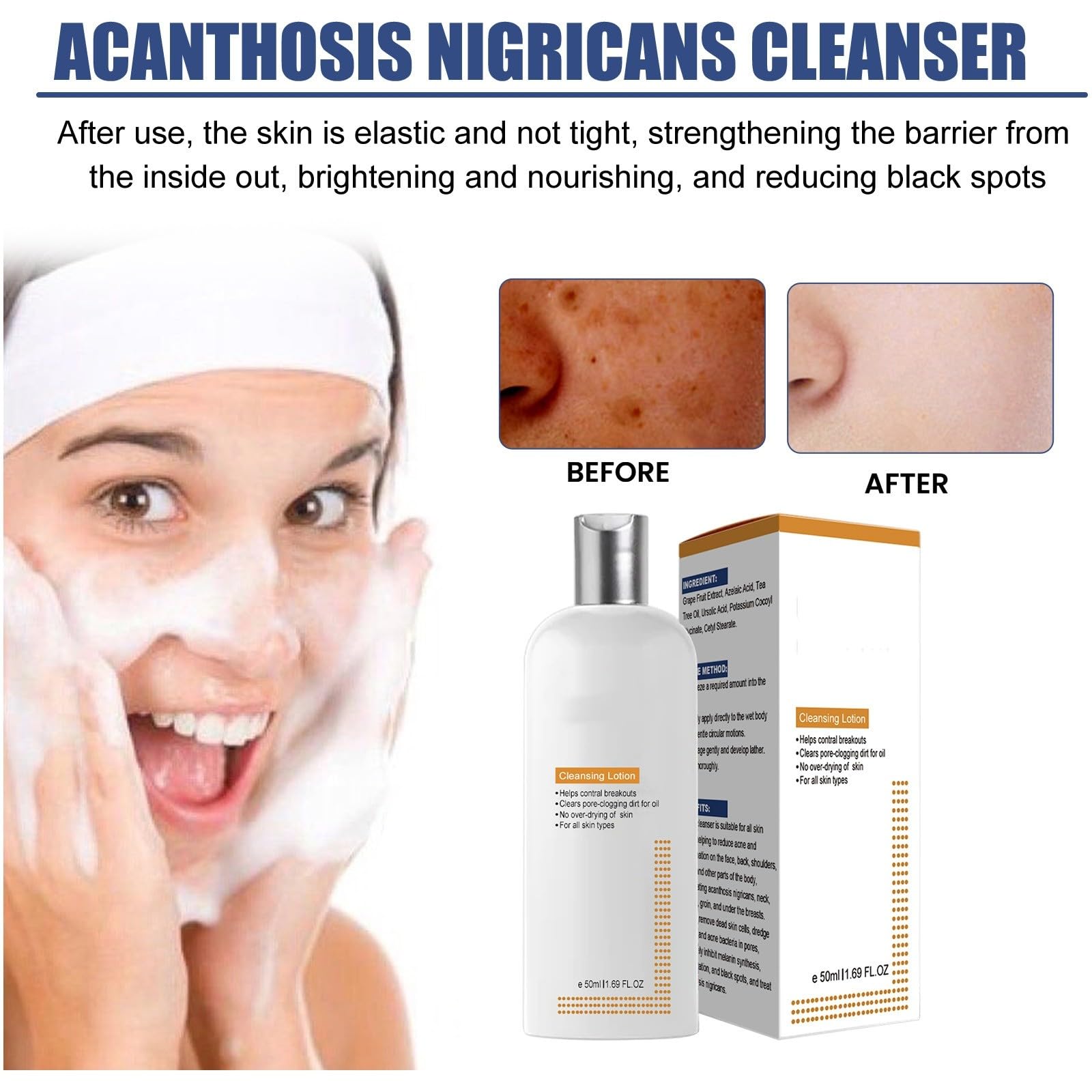 Hydrating Facial Cleanser for Dry & Combination Skin - Korean Skincare with Mild Formula for Morning & Night Use | Gentle Face Wash to Refresh & Soothe Skin | Perfect for Daily Cleansing Routine & Travel Skincare