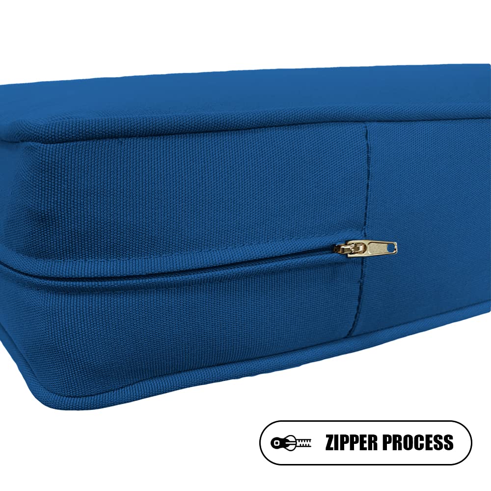 **ARTPLAN All-Weather Indoor/Outdoor Chair Cushions Set – Deep Seat & Back Pillows for Patio Furniture – Waterproof & UV Resistant – Perfect for Garden, Deck, Poolside & Outdoor Lounging**