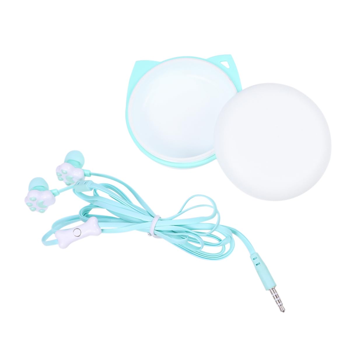 OSALADI 3 Pack Unicorn Cat Ear Headphones for Kids - Wired Over-Ear Headset with Portable Storage Case | Perfect for School, Travel & Home Use