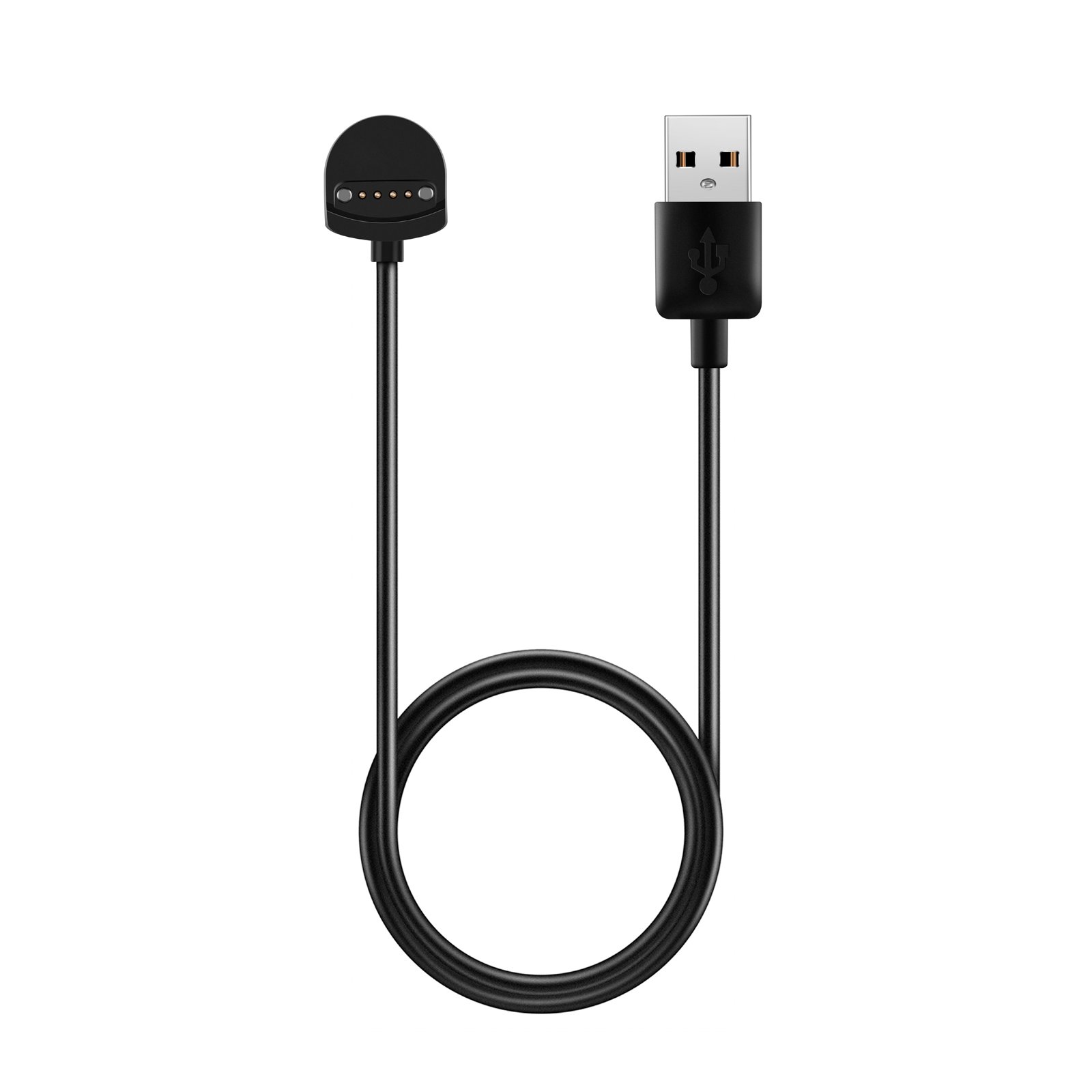 Ticwatch S/E Charger Replacement - 3.3ft USB Charging Cable & Dock Compatible with Ticwatch S & E Smartwatch (1-Pack) - Perfect for Home, Office & Travel Charging