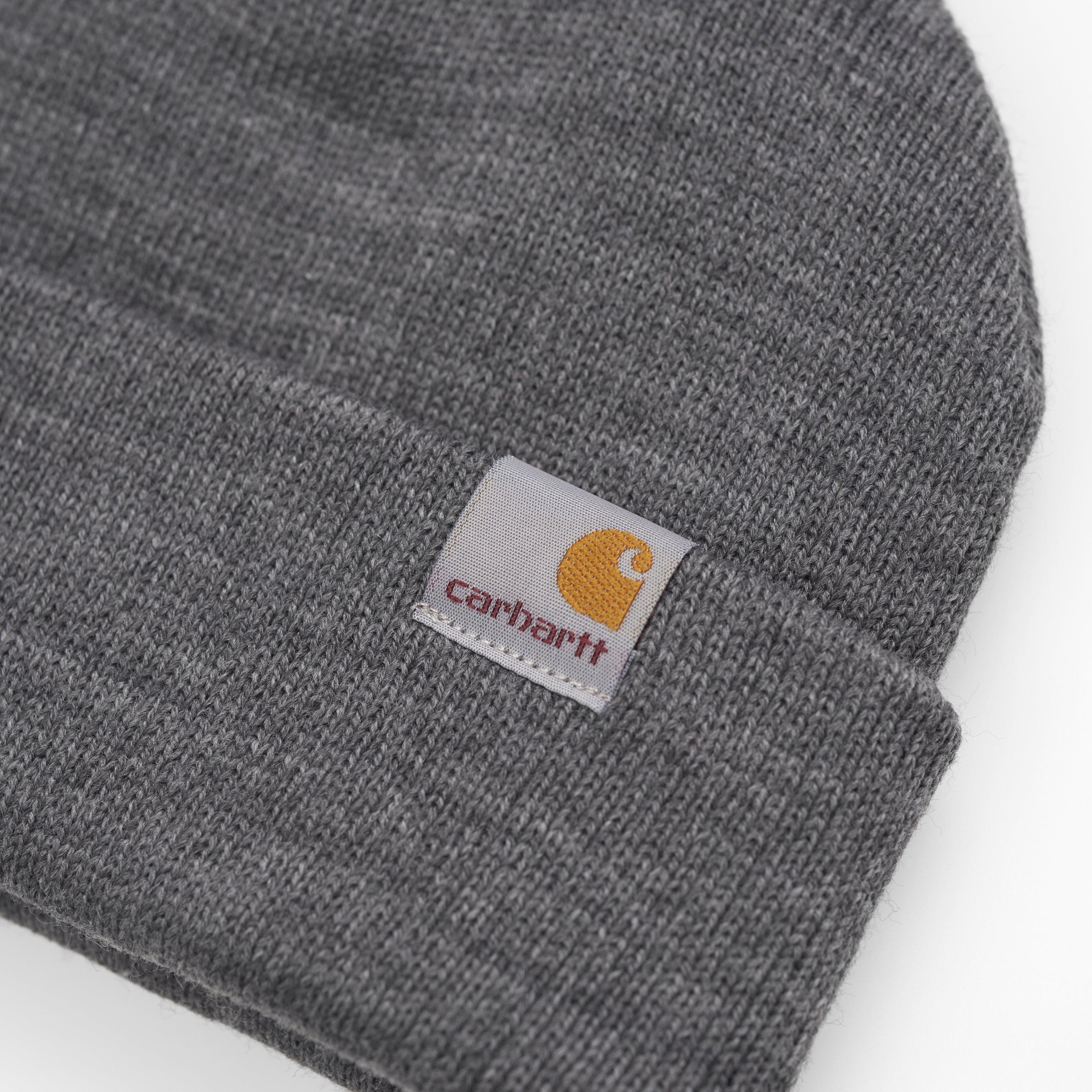Stratus Hat Low - Dark Grey Heather Beanie for Men & Women | Warm Winter Knit Cap for Outdoor Activities, Hiking, and Casual Wear