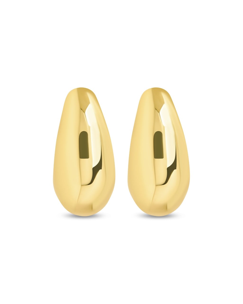 Julia Micro Huggie Hoop Earrings - 14K Gold Plated Minimalist Hoops for Women | Everyday Wear, Gifts & Special Occasions
