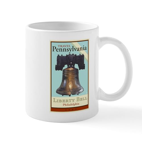 White - Travel Pennsylvania Mug