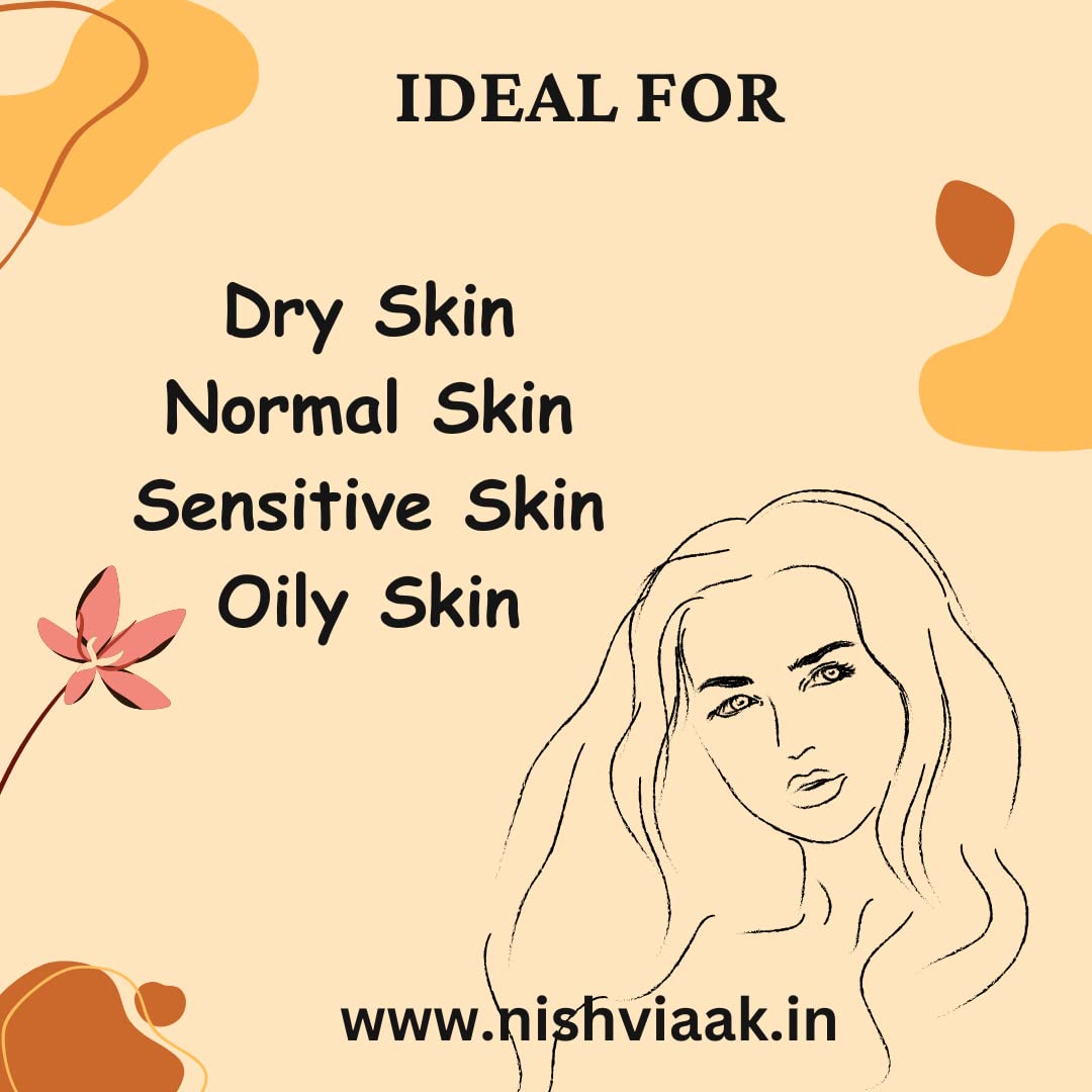 Premium Nishviaak™ Saffron Gel - 100% Pure & Natural Herbal Extract for Skin Care, Cooking & Aromatherapy | Enhance Beauty, Flavor & Relaxation
