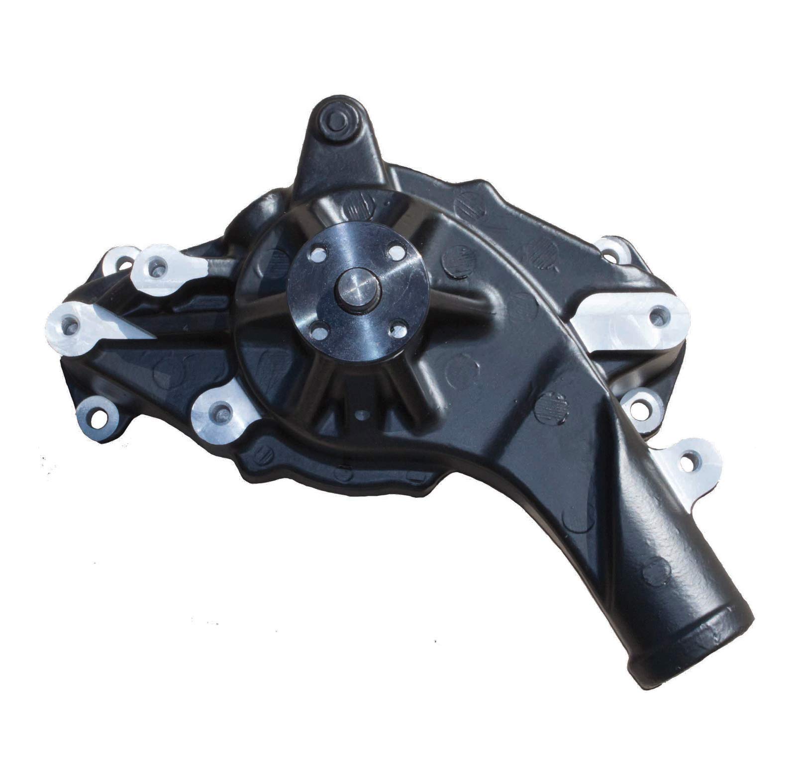 High Flow Black Mechanical Water Pump Replacement for Ford FE 390 427 428 Engines - Perfect for Performance Upgrades & Engine Cooling Systems