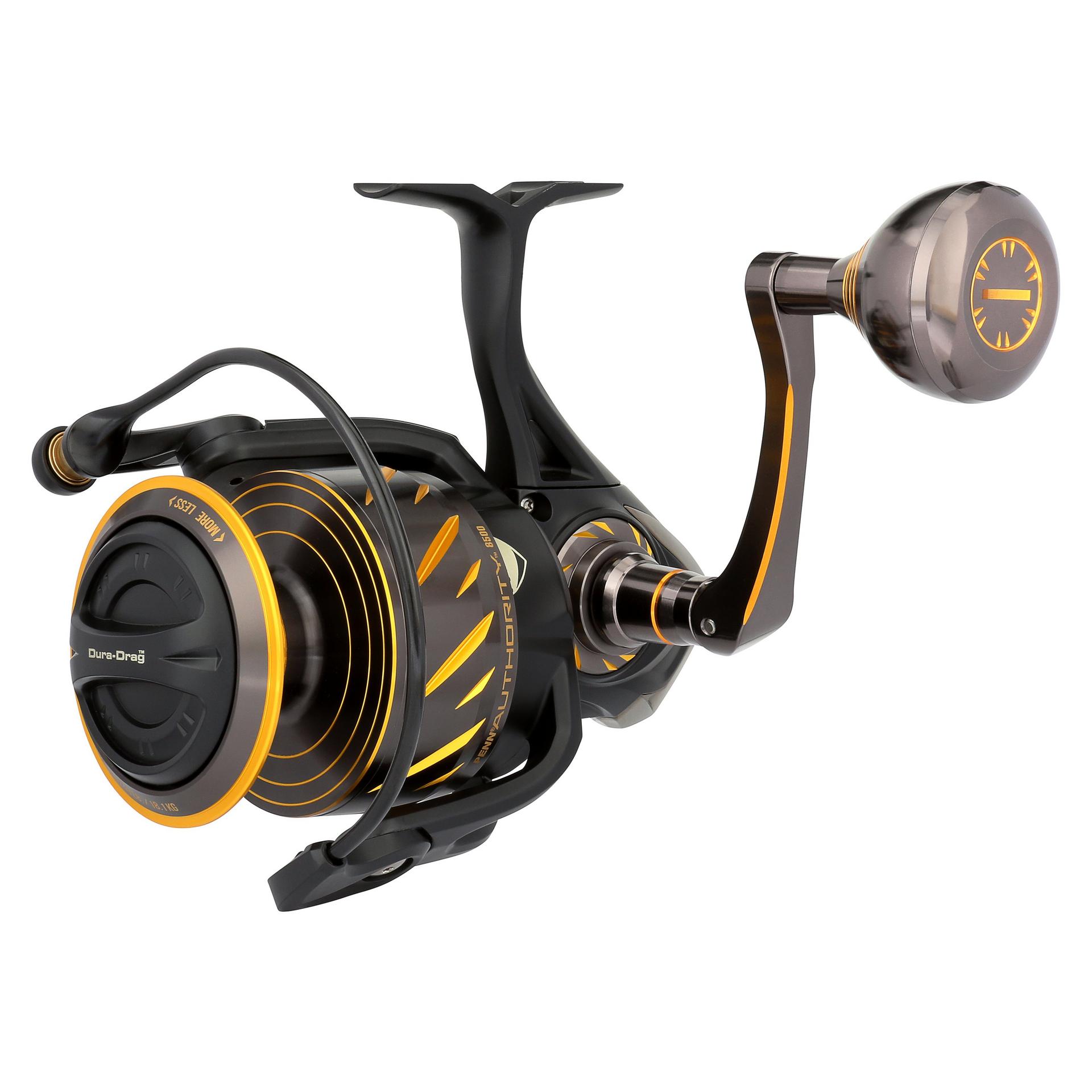 Authority® Spinning Reel - High Performance Saltwater Fishing Reel with Smooth Drag System | Perfect for Surf Fishing, Pier Fishing, and Offshore Angling