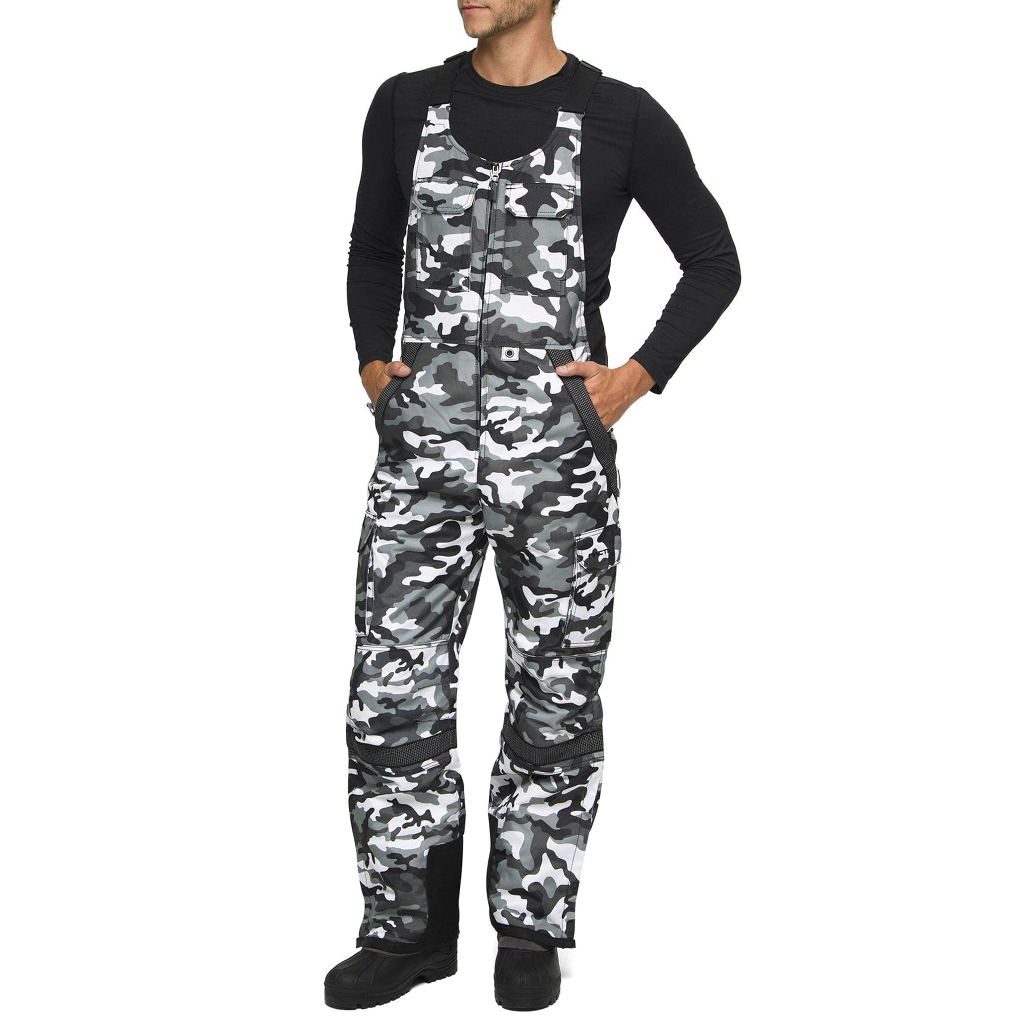Arctix Tundra Ballistic Bib Overalls for Men & Women - Waterproof Insulated Snow Pants with High-Visibility Reflective Strips - Perfect for Winter Work, Hunting & Outdoor Activities