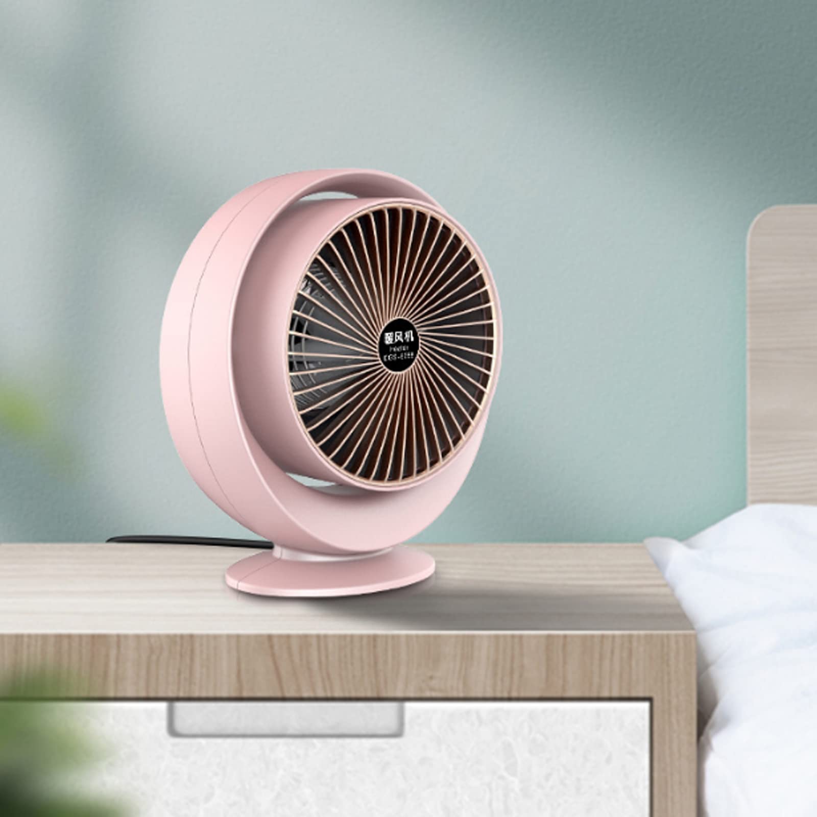 DEORBOB 2021 Portable Electric Space Heater - Fast Heating Mini Desk Heater for Office, Dorm, Bathroom & Home Use | Energy Efficient Personal Heater for Winter Warmth | Perfect for Students, Small Rooms & Workspaces