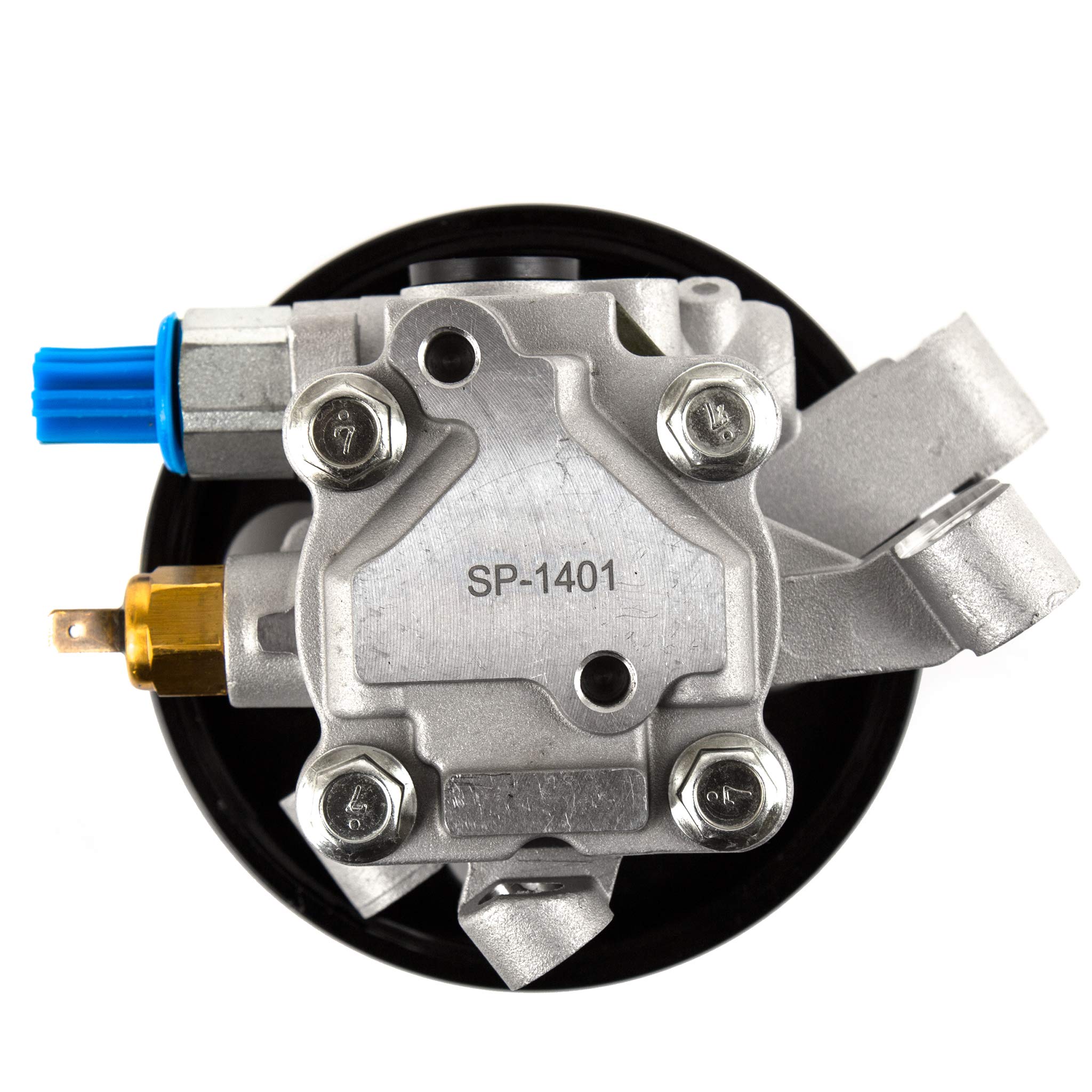 MA-9761259418 Power Steering Pump 20-1401 Replacement for 2007-2012 Ford Edge, Fusion & Lincoln MKX 3.5L V6 - Compatible with OEM Part 8303759 - Smooth Steering Performance for City Driving and Highway Cruising