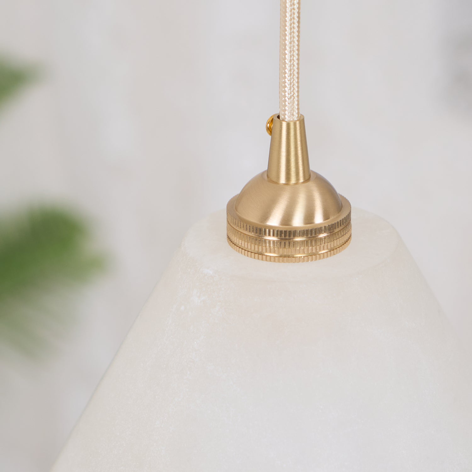 Vintage Conical Brass Pendant Light - Industrial Style Ceiling Fixture for Dining Room, Kitchen Island or Bedroom Lighting