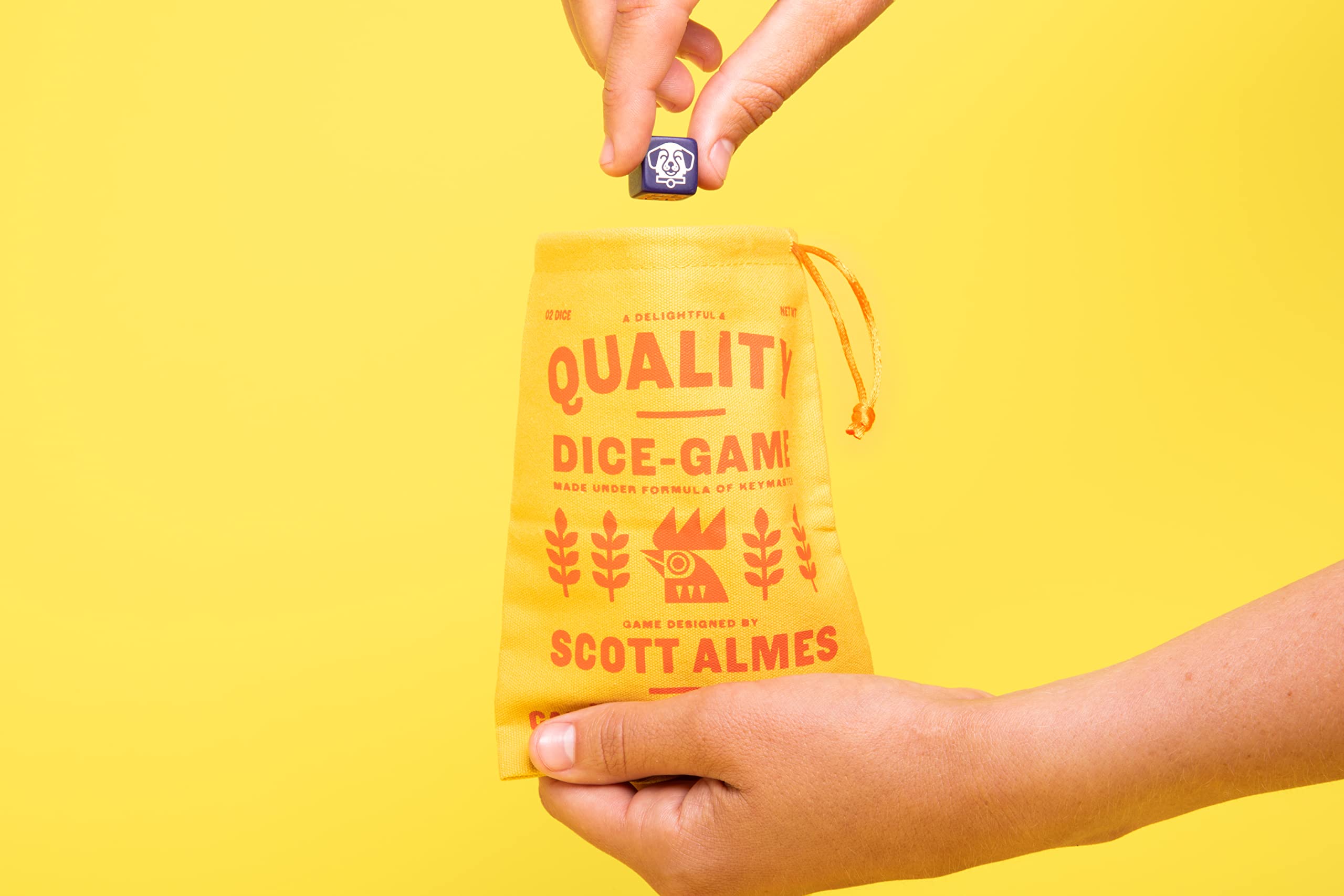 Keymaster Chicken! Eggspansion - Fast-Paced Dice Game for Kids & Adults - Family Game Night Fun