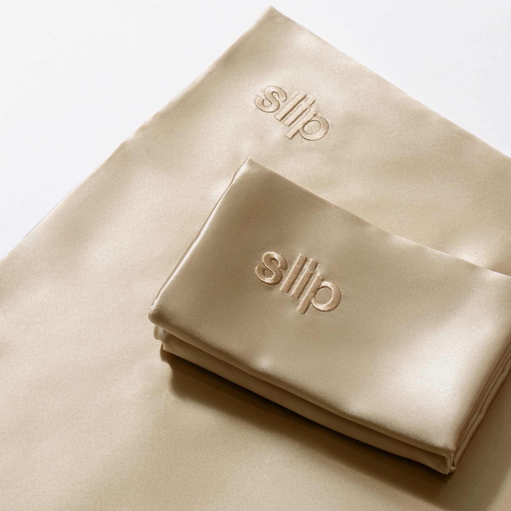 SLIP Queen Silk Pillowcase - 100% Mulberry Silk, 19 Momme, Hypoallergenic & Cooling for Hair & Skin, Queen Size (20
