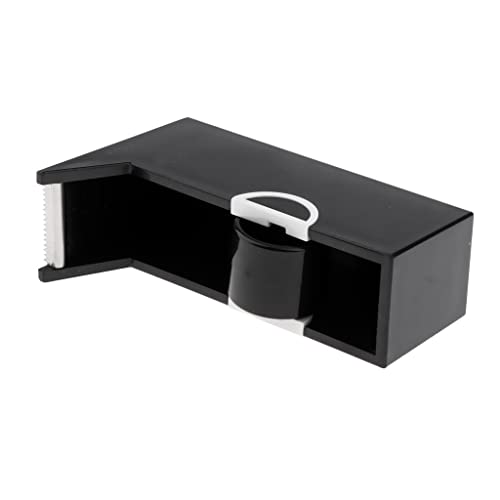 Professional Black Tabletop Tape Dispenser Cutter for Eyelash Extensions - Perfect for Salon, Spa & Home Beauty Stations