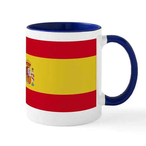 White/Navy Inside - Spanish Flag Mug