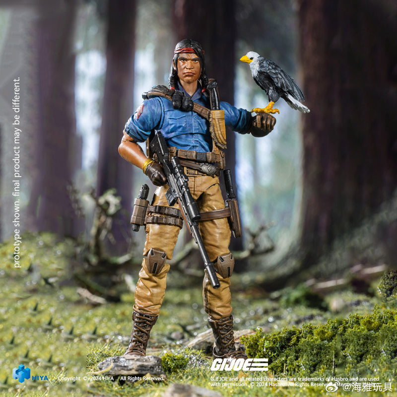 PRE ORDER - Hiya 1/18 Scale 4 Inch G.I. Joe Spirit Iron Knife Action Figure - Collectible Military Toy for Display & Play - Perfect for Fans & Collectors