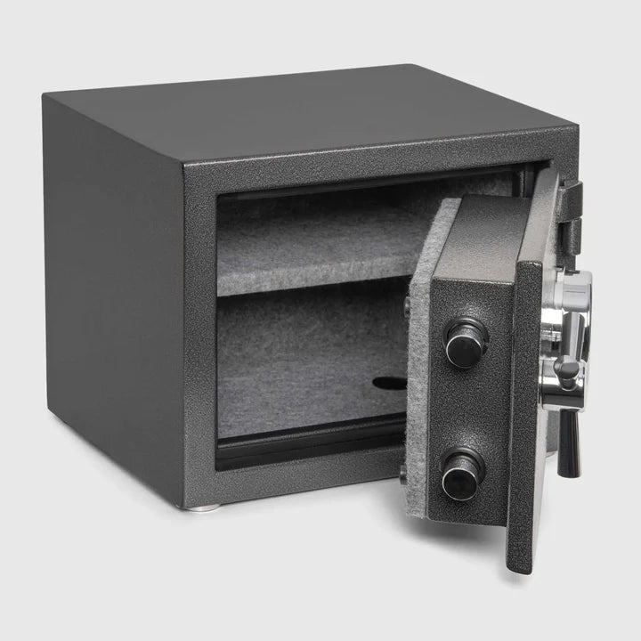 IslandSafe FNS30 FireShield Compact Fireproof Safe Box for Documents & Valuables - Home, Office & Travel Use